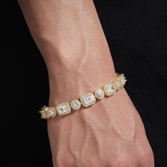 Dimitri Clustered Tennis Bracelet