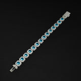 Gabriel Sapphire Clustered Bracelet
