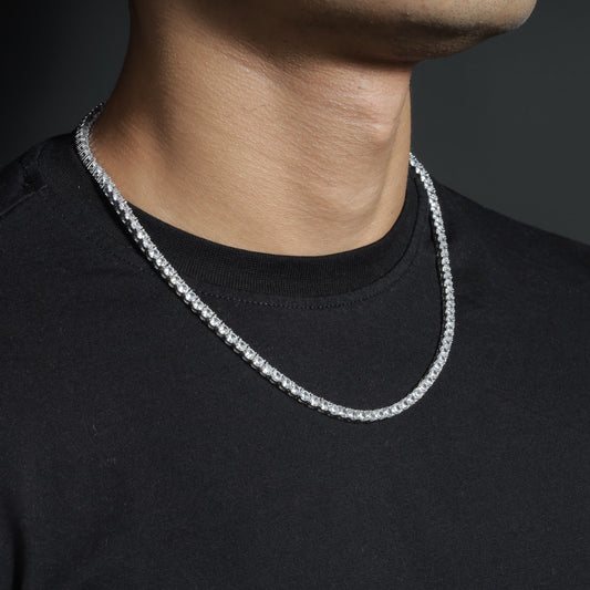 Loris Diamond Tennis Chain - 4mm