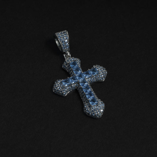 Blue Cross Pendant