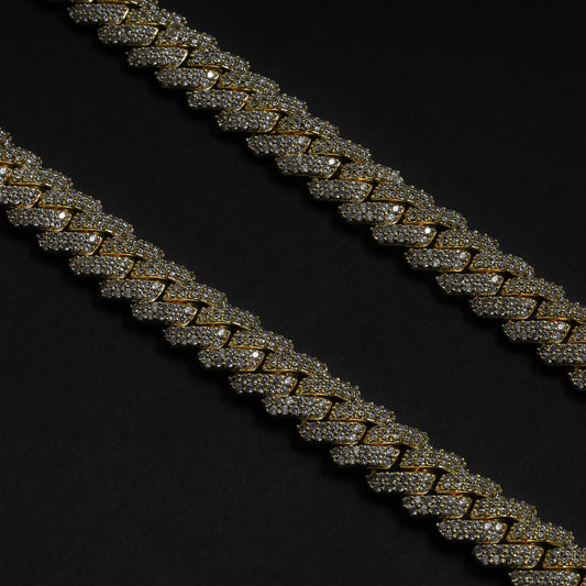 Bling Diamond Cuban Chain - 10mm