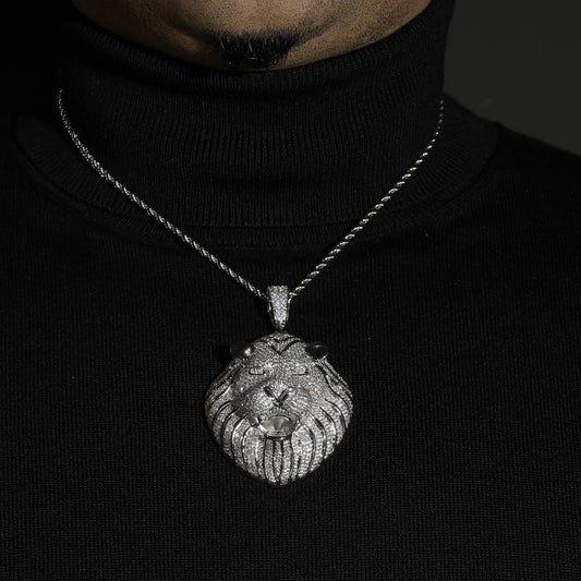Silver Lion Pendant