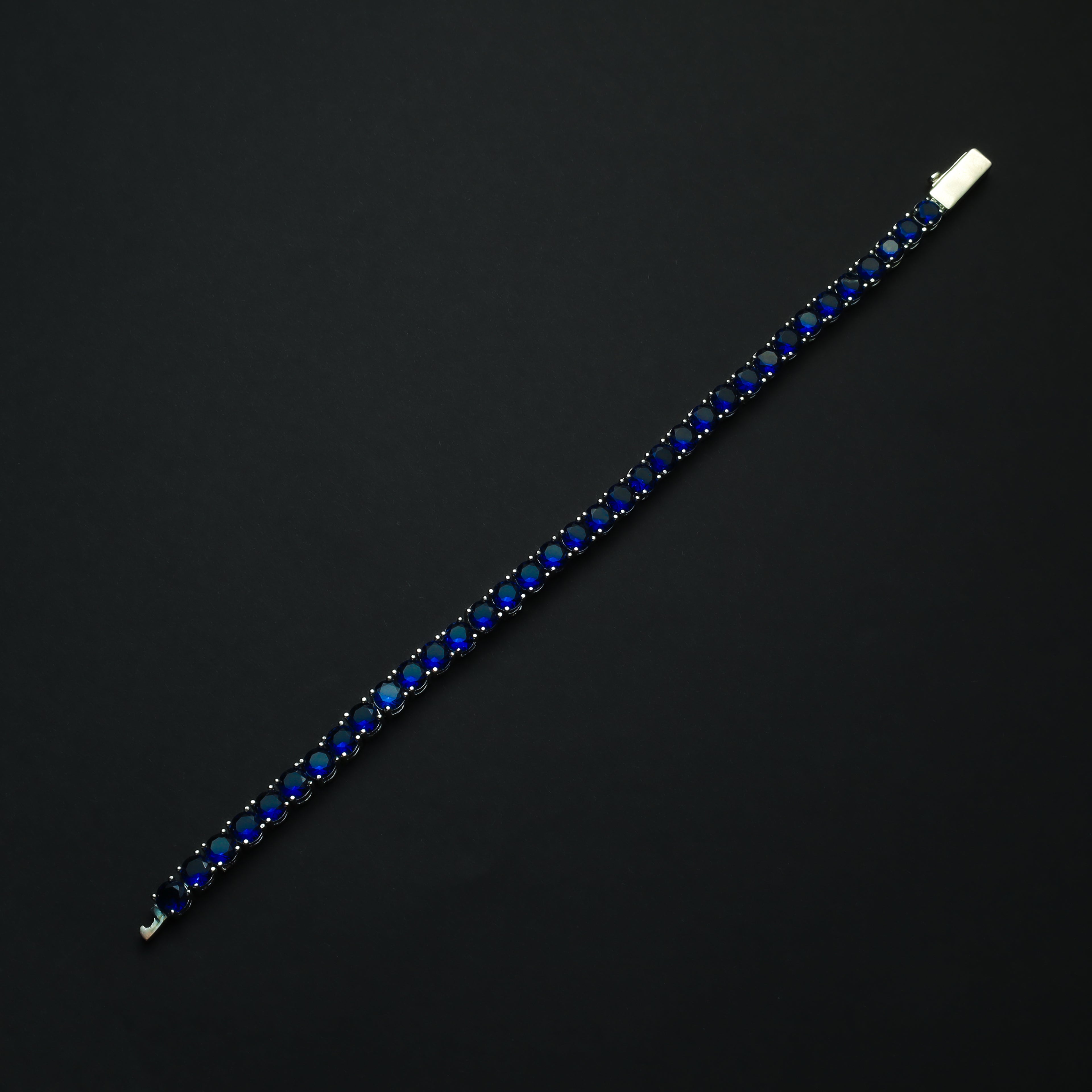 Bling Royal Blue Tennis Bracelet