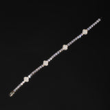 Bling Gold Motif Bracelet