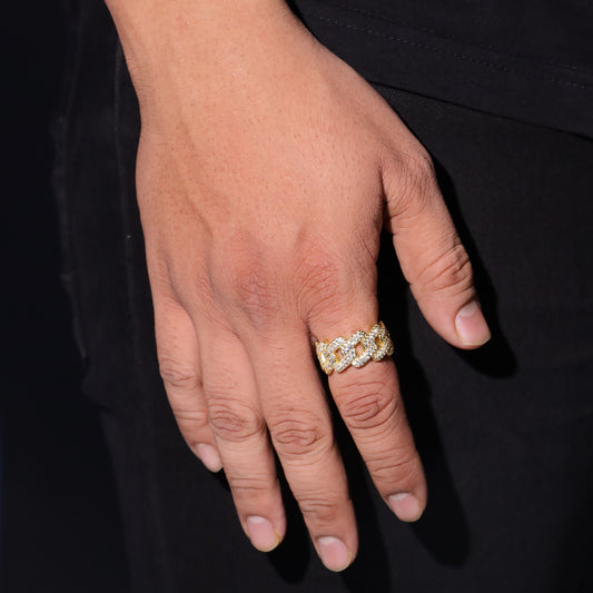 Bling Cuban Ring