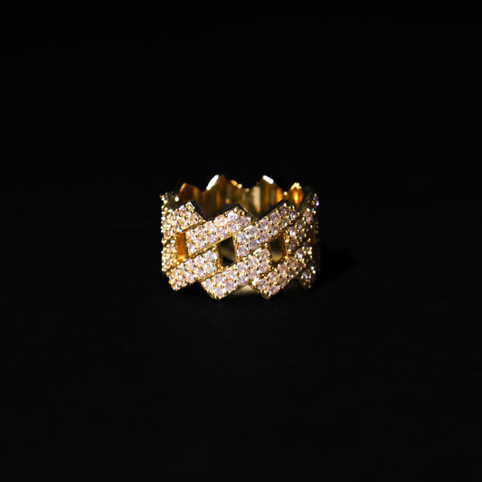 Bling Cuban Ring