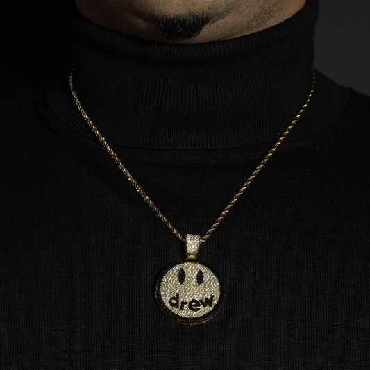 Gold Drew Pendant