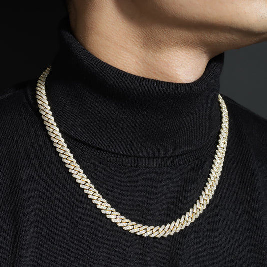 Bling Diamond Cuban Chain - 10mm