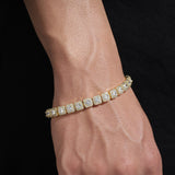 Viktor Clustered Tennis Bracelet