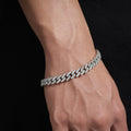Bling Prong Cuban Bracelet 9mm