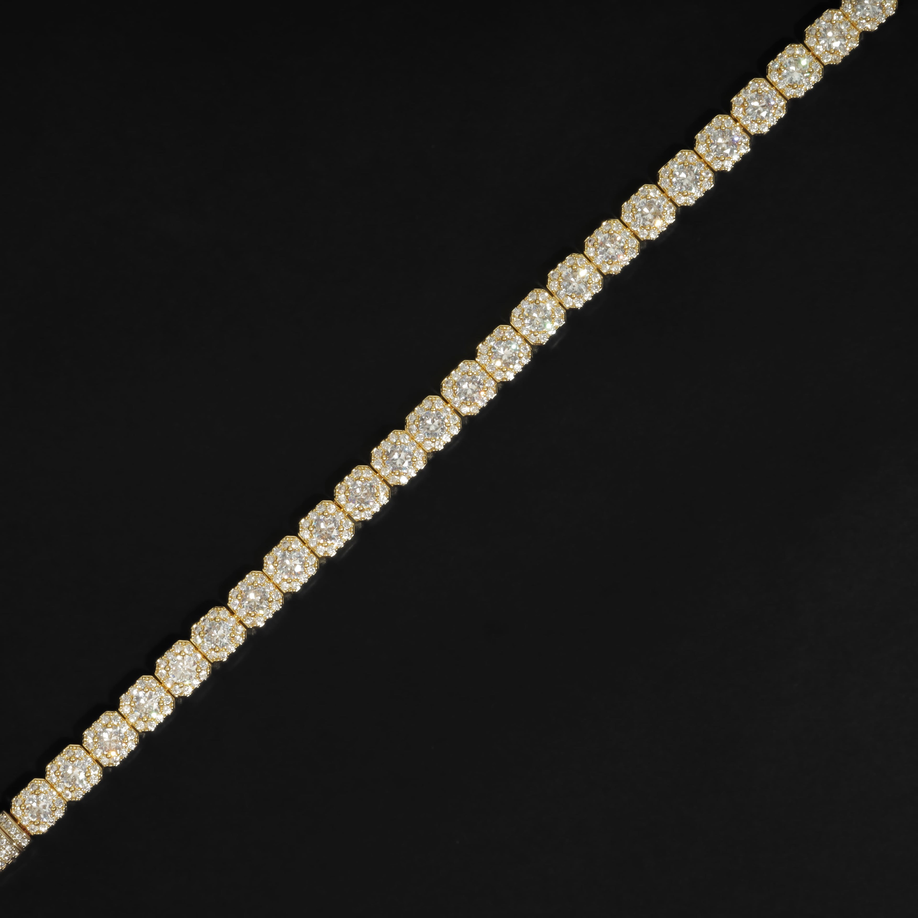 Antoine Clustered Tennis Bracelet
