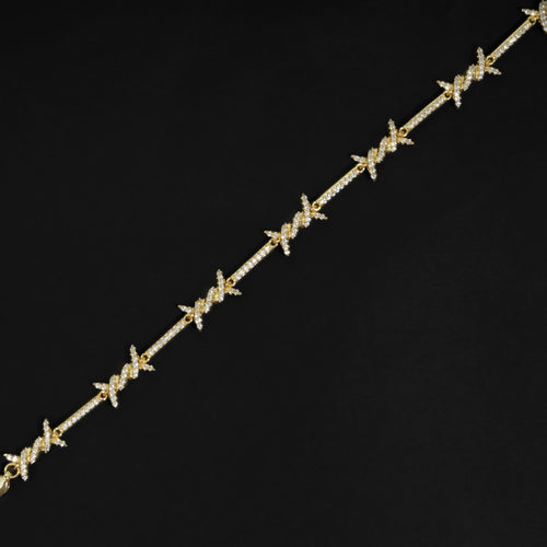 BARBED ICED BRACELET (PREORDER NO COD HIGH DEMAND)