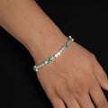 Emerald Clover Tennis Bracelet