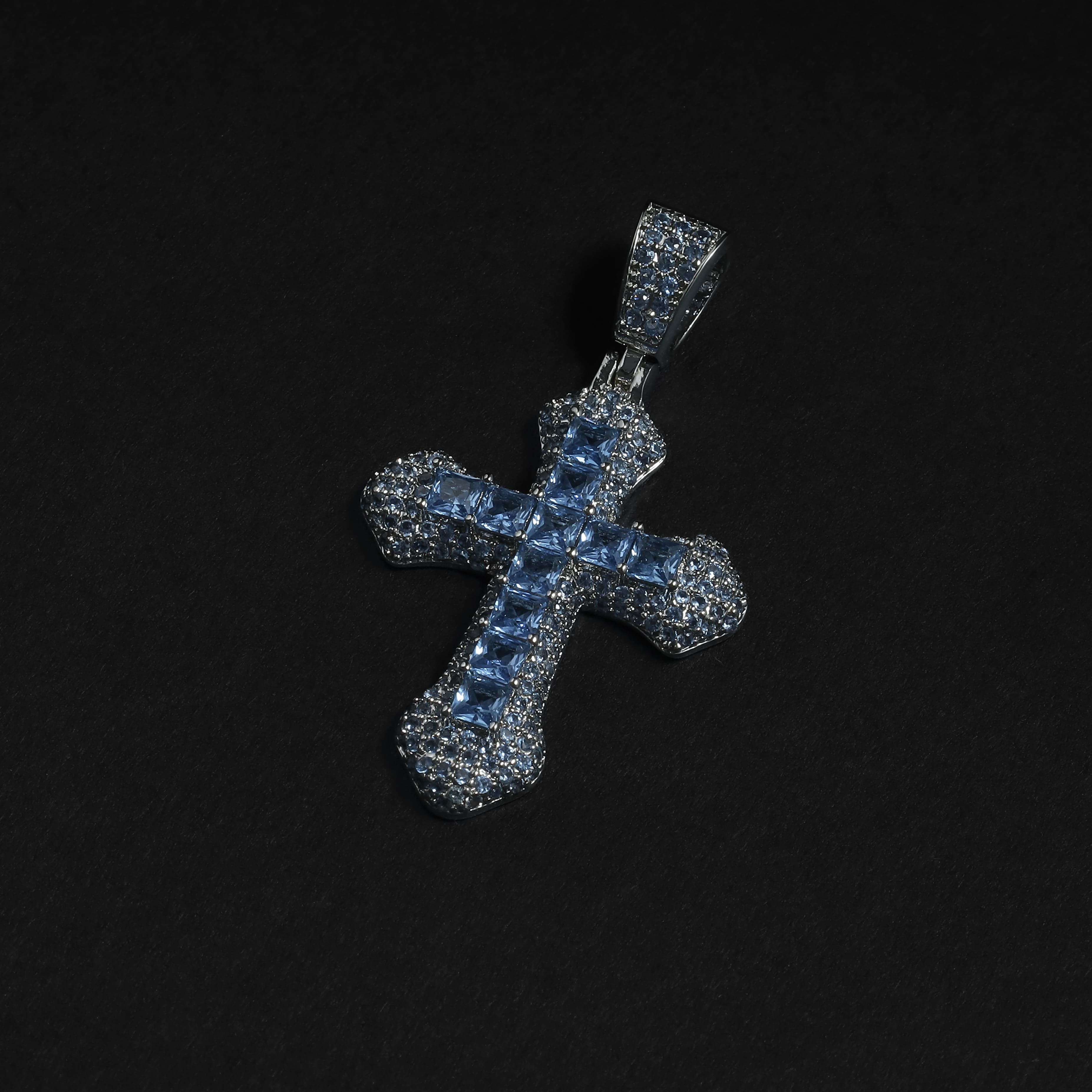 Blue Cross Pendant