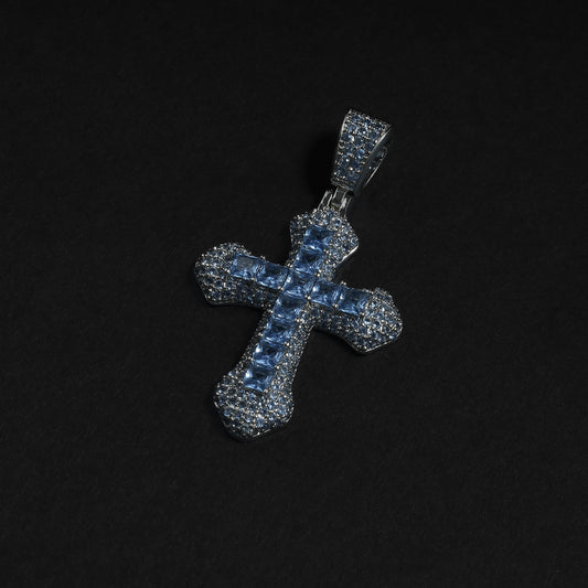 Blue Cross Pendant