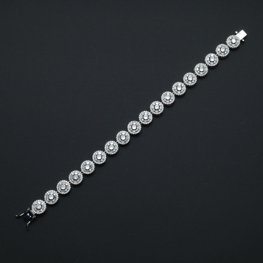 Bling Round Diamond Bracelet