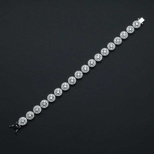 Bling Round Diamond Bracelet