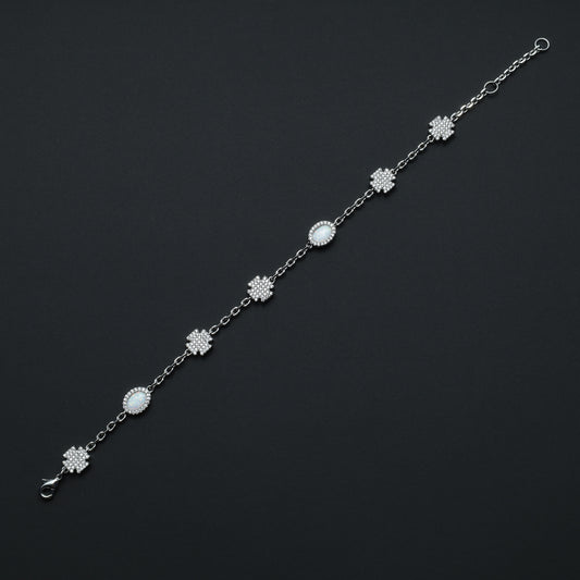 Bling Rolo Link Bracelet