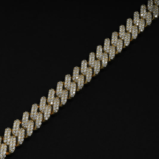 Reo Diamond Cuban Bracelet