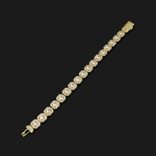 Viktor Clustered Tennis Bracelet