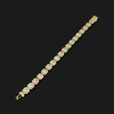 Viktor Clustered Tennis Bracelet