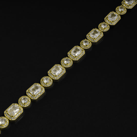 Dimitri Clustered Tennis Bracelet