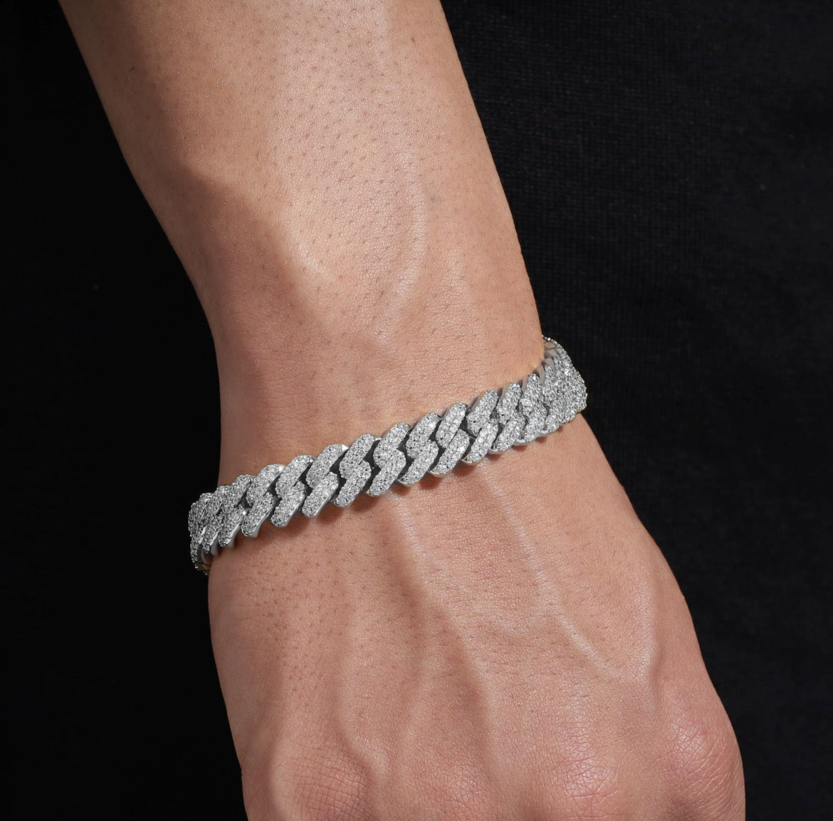 Rodrigo Diamond Cuban Bracelet - 10mm