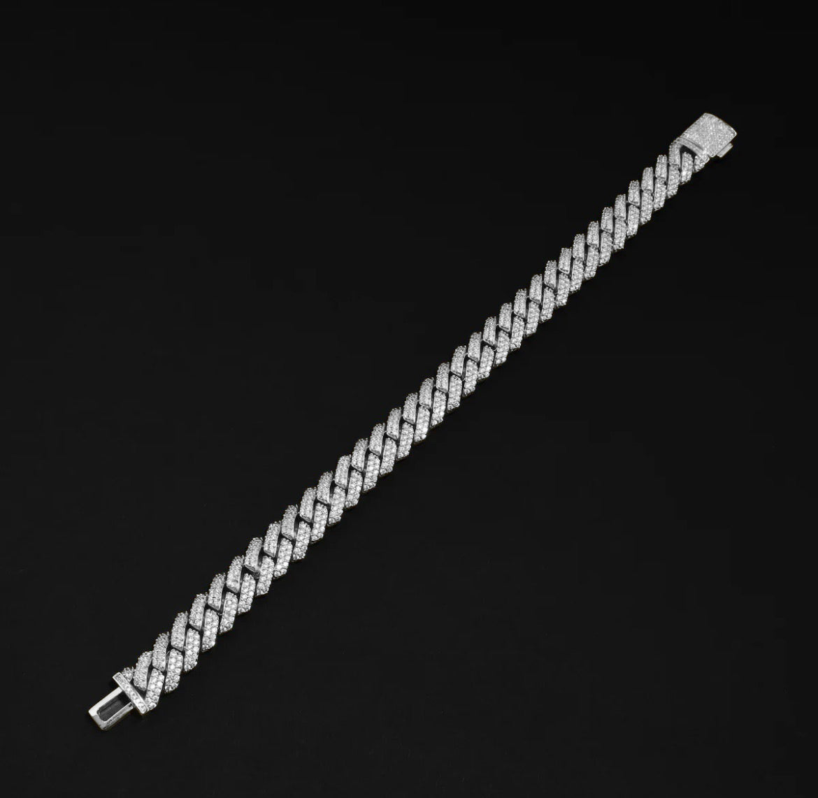 Rodrigo Diamond Cuban Bracelet - 10mm