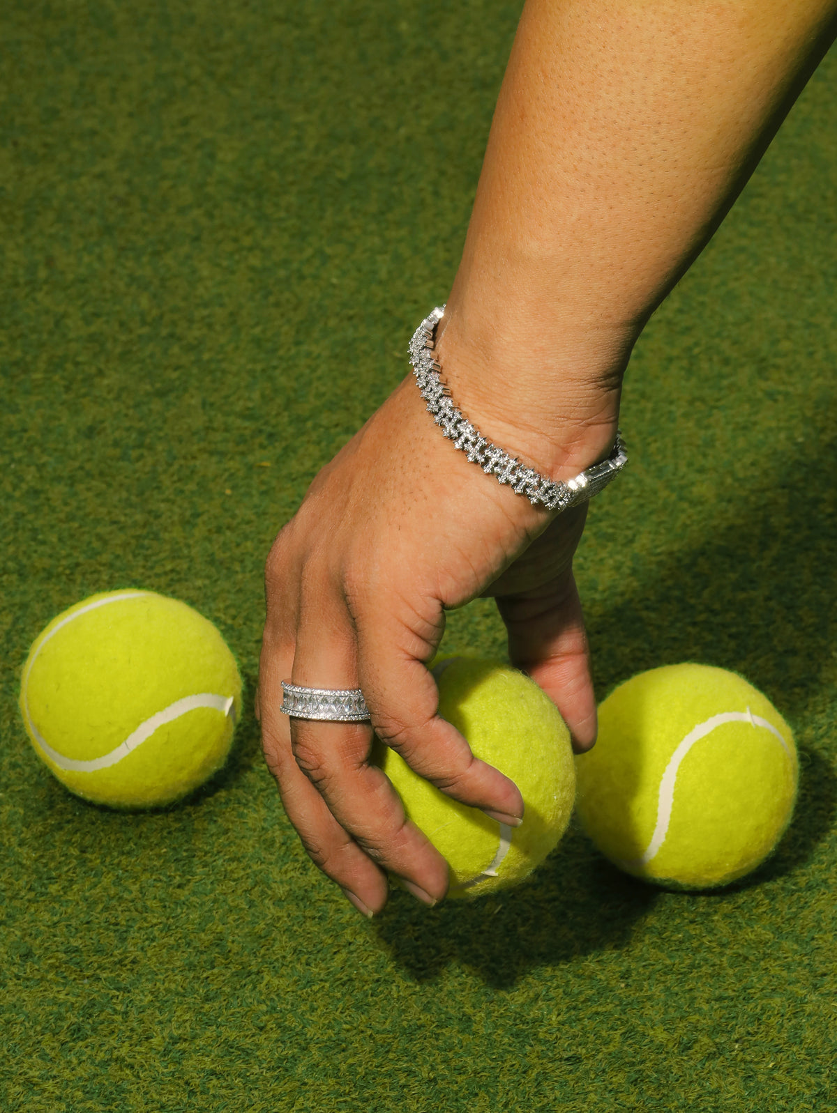 Bling Cross Bracelet