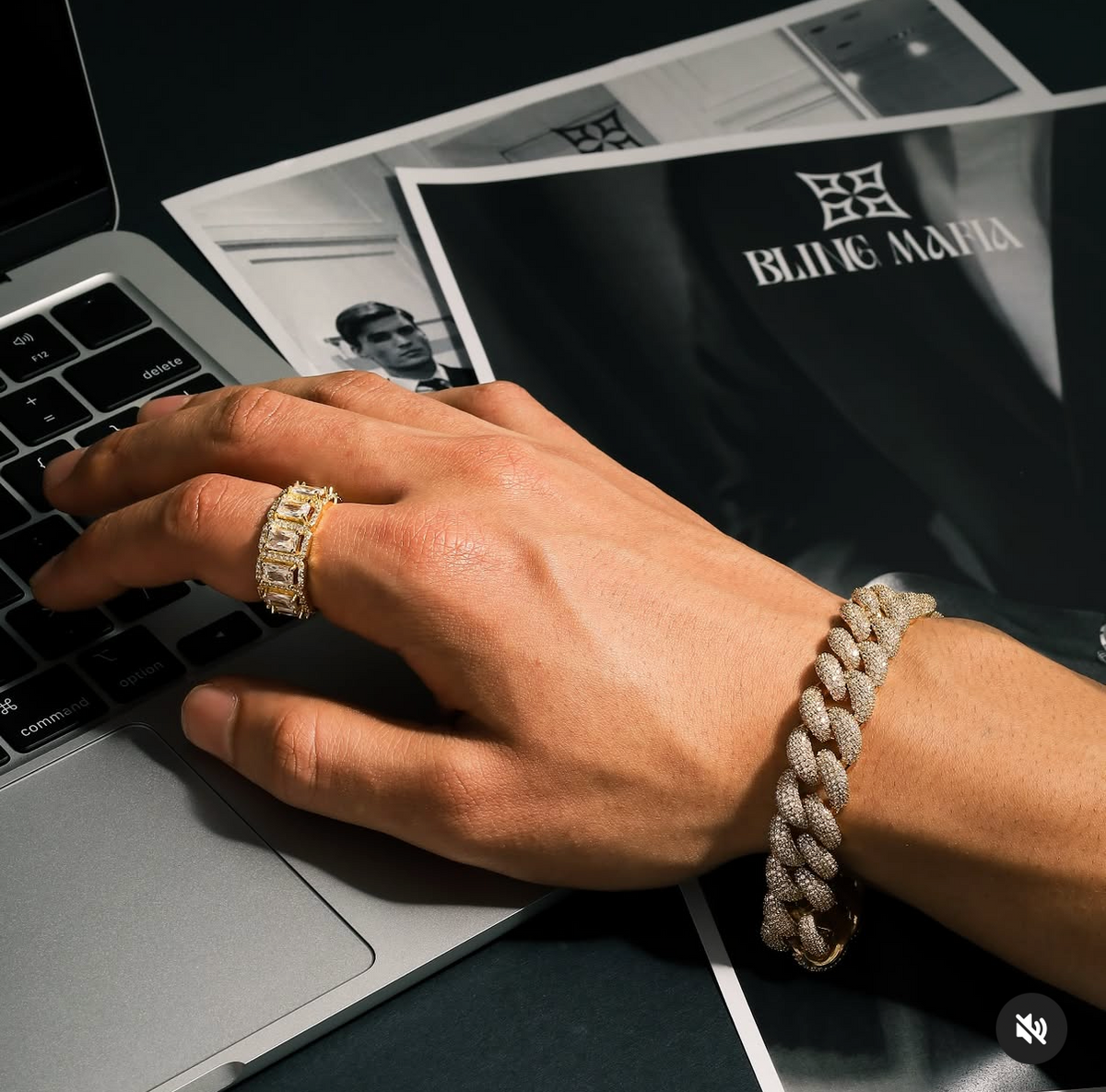 Hawk Cuban Bracelet 14mm