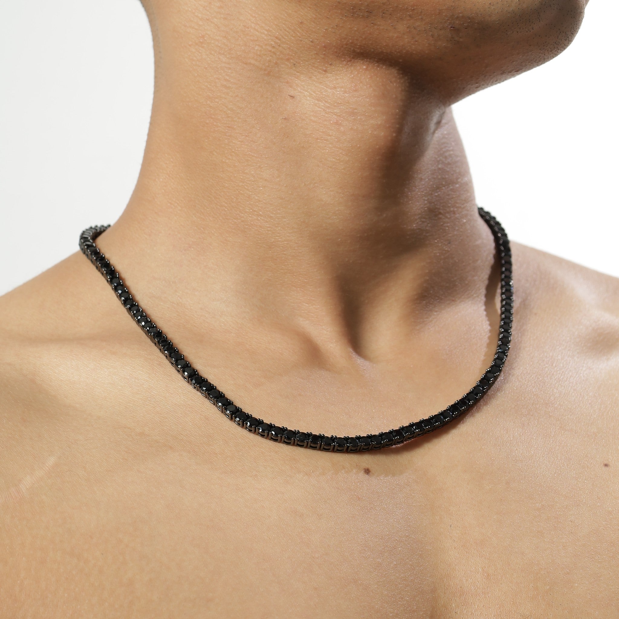 Black Tennis Chain (PREORDER NO COD HIGH DEMAND)